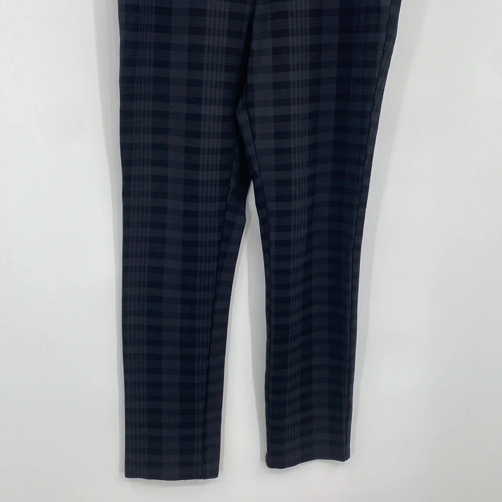 Atelier‎ Luxe Boutique Trouser Pants Womens Size 6 Gray Black Plaid Check Skinny - Picture 4 of 11